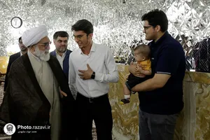 دیدار ۱۱۴ زوج دانشجوی دانشگاه&zwnj;های مشهد با تولیت آستان قدس رضوی