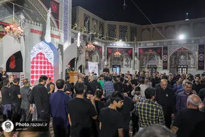 عزاداری هیأت&zwnj;های مذهبی استان سیستان و بلوچستان در حسینیه حرم