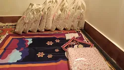 67 سری هدایای آستان قدس رضوی به نومکلفان جیرفتی اهداشد