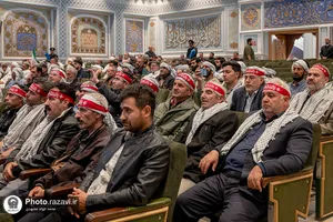 یادواره شهدای عشایری کشور در حرم مطهر رضوی