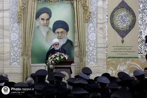 اعطای احکام خدام حرم مطهر رضوی