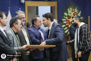 آیین تقدیر از واحدهای نمونه کیفیت آستان قدس رضوی
