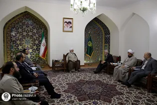 دیدار هیئت رئیسه دانشگاه علامه طباطبایی با تولیت آستان قدس رضوی