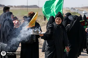 زائرین پیاده حضرت رضا(علیه&zwnj;السلام) - محور سرخس