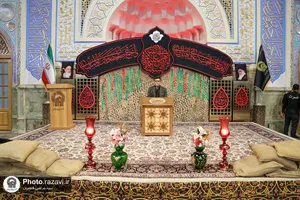 مراسم عزاداری شب رحلت پیامبر اکرم(ص) در رواق امام خمینی(ره)