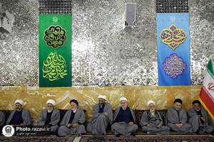 آیین اعطای احکام خدام حرم مطهر رضوی