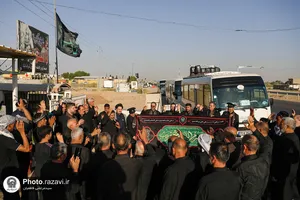 حضور کاروان سفیران امام رئوف علیه&zwnj;السلام در شهر کوت

