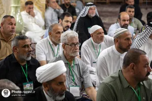دیدار موکب&zwnj;داران سامرا با تولیت آستان قدس رضوی