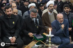 غبارروبی ضریح منور رضوی