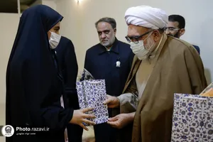 دیدار تولیت آستان قدس رضوی با دختران مرکز شکوه مهر