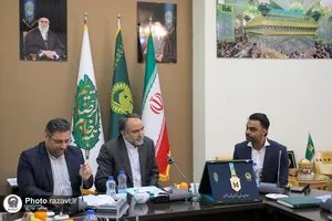 اهدای دومین مدال مهدی ماهانی به موزه آستان قدس