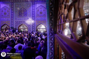 تشرف موکب داران عراقی به حرم مطهر رضوی