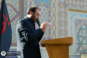 مراسم عزاداری هیئت عالم آل محمد(علیه السلام) ویژه خادمین بارگاه رضوی