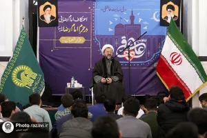 اعتکاف نوجوانان در حرم مطهر رضوی