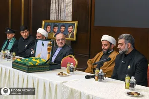 دیدار خدام حرم مطهر رضوی با سفیر ایران در لبنان