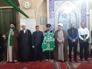 استقبال باشکوه زنجانی‌ها از خادمان حضرت معصومه(س) در دهه کرامت