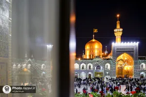 شب میلاد امام حسن عسکری(علیه&zwnj;السلام) در حرم مطهر رضوی