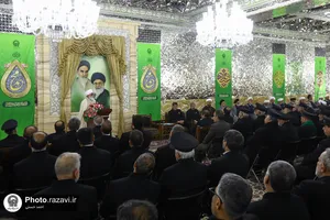مراسم اعطای احکام خدام حرم مطهر رضوی