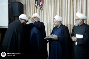 حضور تولیت آستان قدس رضوی در مدرسه علمیه امام خمینی (ره) مشهد