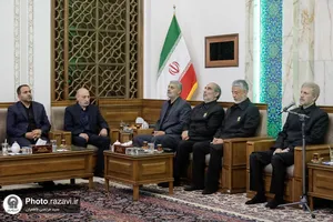 دیدار فرمانده کل ارتش جمهوری اسلامی ایران با تولیت آستان قدس رضوی
