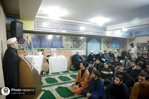 حضور تولیت آستان قدس رضوی در مدرسه علمیه امام خمینی (ره) مشهد