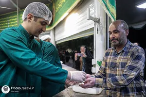 حضور رتبه&zwnj;های برتر کنکور سراسری و نخبگان علمی کشور در چایخانه حضرت رضا علیه&zwnj;السلام
