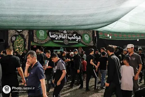 بازدید قائم مقام تولیت آستان قدس رضوی از مواکب بنیاد کرامت رضوی