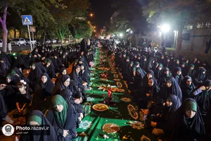 مراسم عزاداری شب شهادت حضرت رقیه در مشهد-1