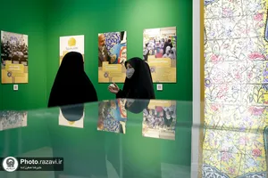 بازدید مدیرعامل بنیاد کرامت رضوی از نمایشگاه رواق خدمت