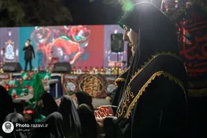 سفره حضرت رقیه سلام الله علیها در مشهد-1