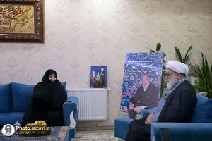 دیدار تولیت آستان قدس رضوی با خانواده سرداران شهید شوشتری و محمدزاده