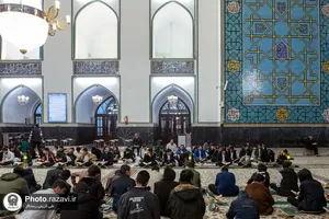 جلسه سنتی قرآن کریم در مسجد گوهرشاد