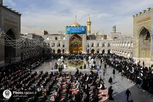 آماده سازی حرم مطهر رضوی در آستانه میلاد جوادالائمه علیه&zwnj;السلام