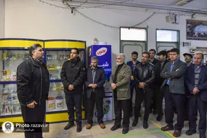 بازدید کارکنان آستان قدس رضوی از کارخانه لبنی رضوی