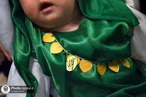 همایش "شیرخوارگان حسینی" در حرم مطهر رضوی-1