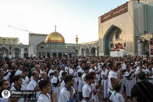 هیئت عزاداران خراسان جنوبی در حسینیه حرم