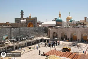 بازدید تولیت آستان قدس رضوی از پروژه&zwnj;های عمرانی حرم مطهر