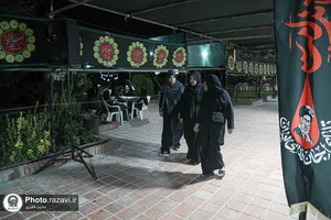 موکب &laquo;دارالکرامه&raquo; امام رضا علیه&zwnj;السلام در باغ&zwnj;اردوگاه خاتون