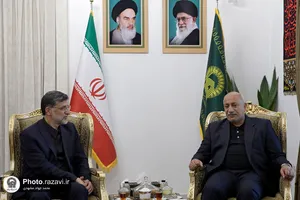دیدار استاندار کربلا با قائم مقام تولیت آستان قدس رضوی