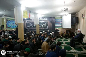 حضور تولیت آستان قدس رضوی در مدرسه علمیه امام خمینی (ره) مشهد