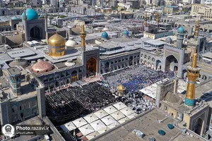آیین آغاز سال تحصیلی مدارس در حرم مطهر رضوی