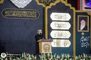 آیین خطبه&zwnj;خوانی شب عاشورای حسینی در حرم مطهر رضوی -2