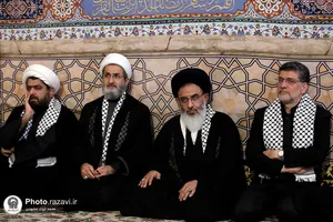 گرامیداشت سید مقاومت در حرم مطهر رضوی