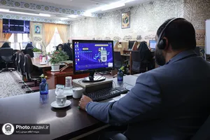 پاسخگویی تلفنی سرپرست معاونت خدمات زائرین حرم مطهر رضوی به مخاطبان سامانه ۱۳۸