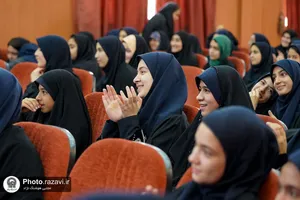جشن فارغ&zwnj;التحصیلی دانش&zwnj;آموزان پایه نهم دبیرستان امام رضا علیه&zwnj;السلام