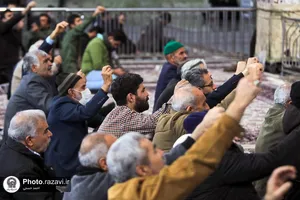 مراسم گرامیداشت حماسه ٩ دی در حرم مطهر رضوی - 3