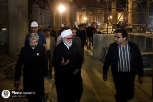بازدید تولیت آستان قدس رضوی از پروژه&zwnj;های عمرانی حرم مطهر