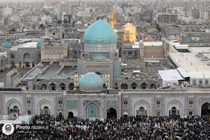 مراسم تحویل سال 1403 در حرم مطهر رضوی - 1