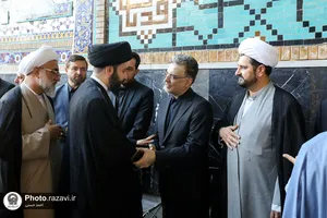 بزرگداشت آیت الله محفوظی در حرم مطهر رضوی