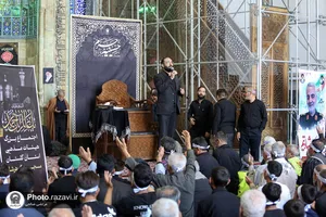 هیئت عزاداران استان گلستان در حسینیه حرم